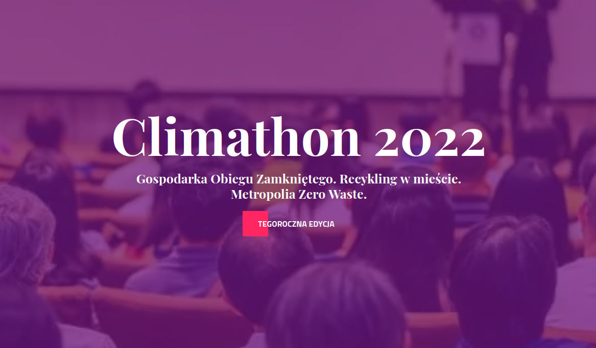Plakat wydarzenia Climatron 2022