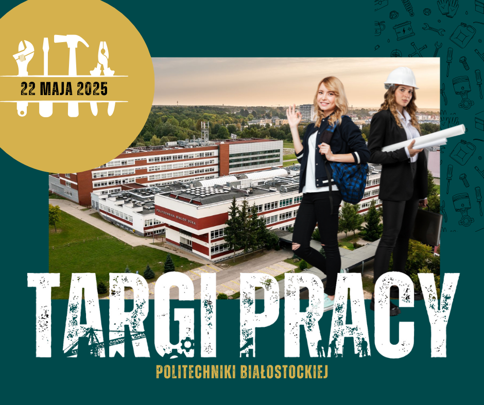 Plakat targów pracy PB
