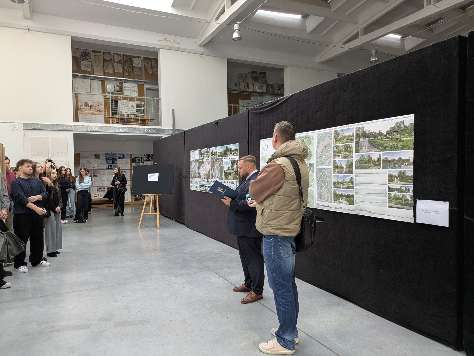 Wręczenie nagród w konkursie „Zagospodarowanie terenów nadrzecznych w Gołdapi – Bulwary Gołdapskie”