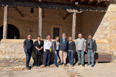 Iglesia Parroquial de Santo Domingo de Silos, Pradena del Rincón. Od lewej: Marius Mosoarca, Alina Constantinescu, Brîndușa Havași, Gigliola D’Angelo, Gregorio García López de la Osa, Karolina Misiuk, Daniel Dicu, Ömer Dabanlı. 
