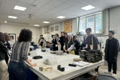 Zwiedzanie Laboratoriów ETSEM Universidad Politécnica de Madrid. Autor zdjęcia: Karolina Misiuk