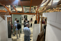 Zwiedzanie muzeum budownictwa ETSEM Universidad Politécnica de Madrid. Autor zdjęcia: Karolina Misiuk