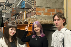 Zwiedzanie muzeum budownictwa ETSEM Universidad Politécnica de Madrid. Autor zdjęcia: Karolina Misiuk