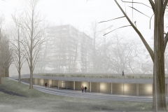 Praca inżynierska „Galeria autorska” studenta WA Michała Sienkiewicza zdobyła pierwszą nagrodę w konkursie DYPLOM Z ARCHICADEM. fot.3