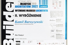 Wyróżnienie studenta WA inż. arch. Kamila Barszczewskiego
