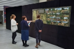 Wystawa nagrodzonych prac studenckich w konkursie: ,,ART TIME – Otoczenie Hajnówki Centralnej”