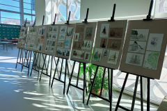 Wystawa prac plastycznych studentów Wydziału Architektury Politechniki Białostockiej